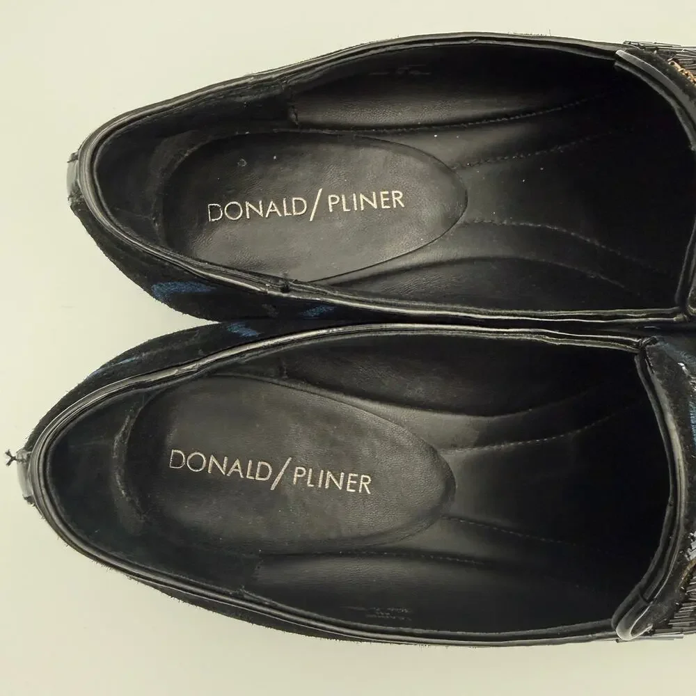 Donald Pliner Leanne Embroidered Loafers Women's 8